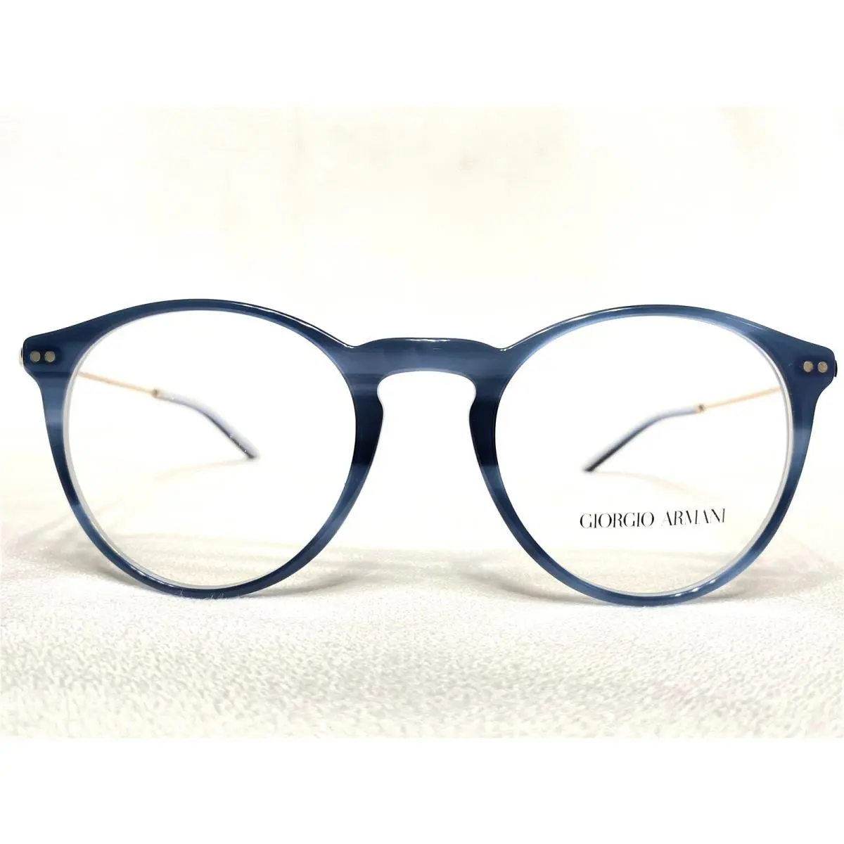 Giorgio Armani AR7161 5688 Womens Blue Marble Eyeglasses Frames 48/20 140