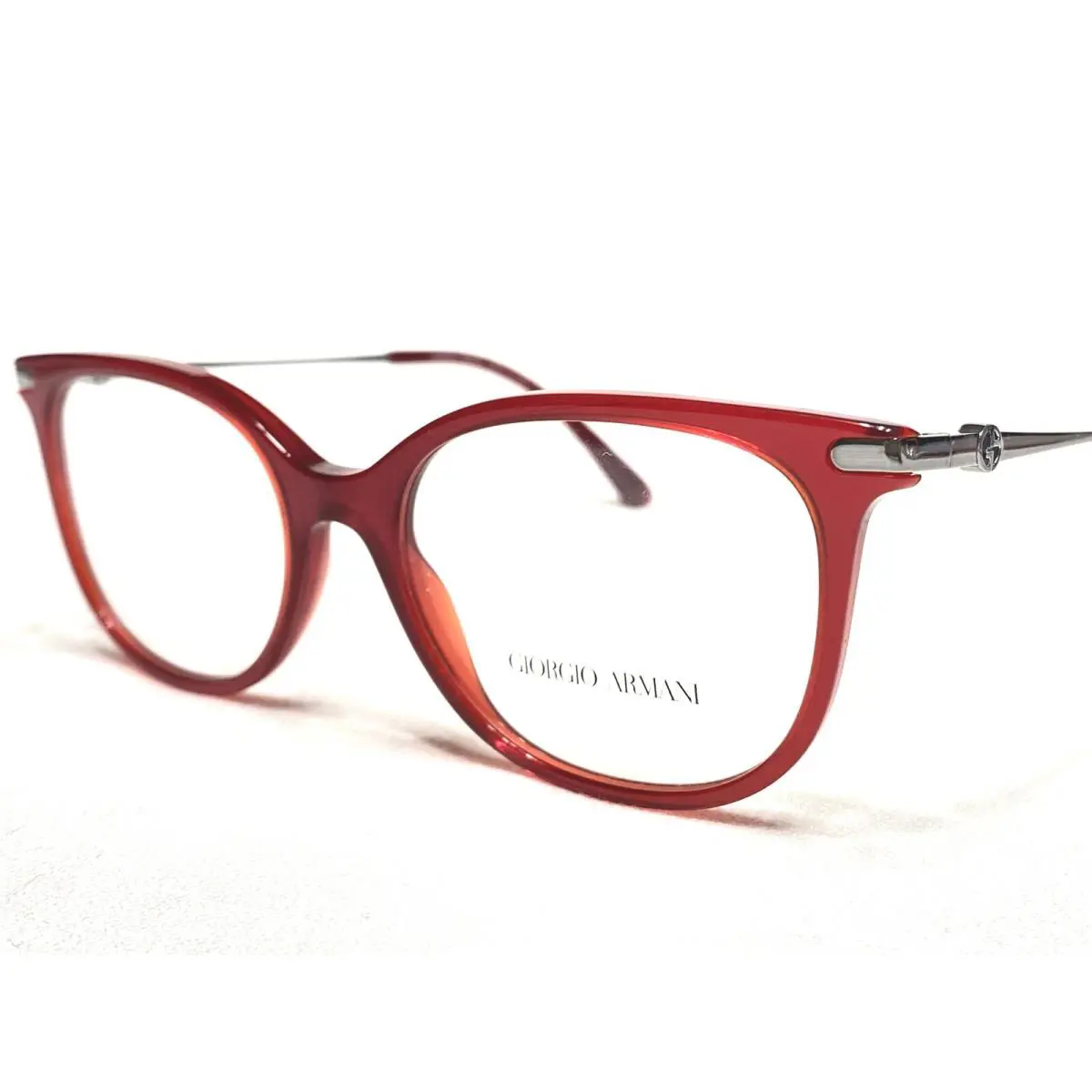 Giorgio Armani AR7128 5578 Womens Red Square Eyeglasses Frames 51/17 140