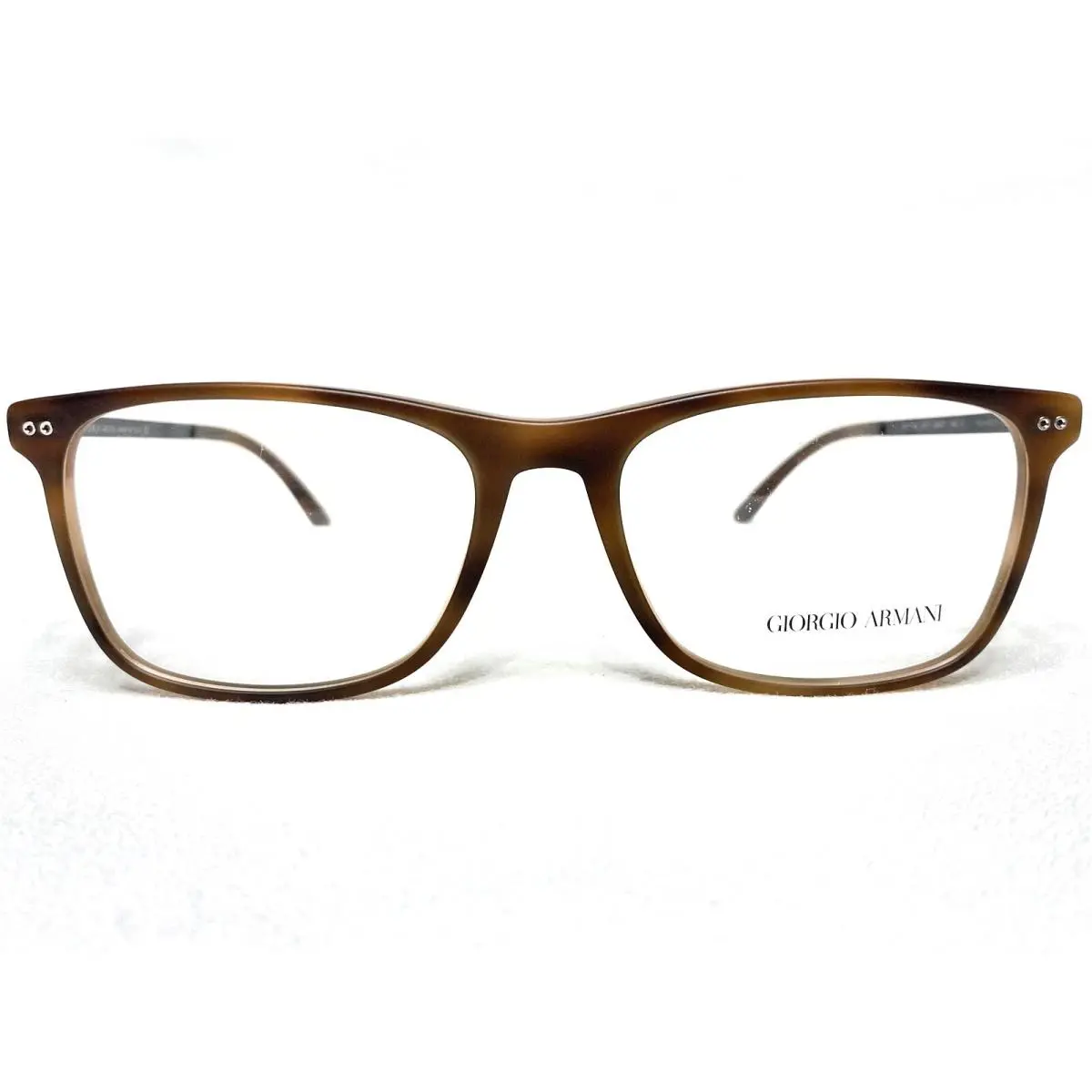 Giorgio Armani AR7126 5577 Mens Brown Havana Modern Eyeglasses Frames 54/17