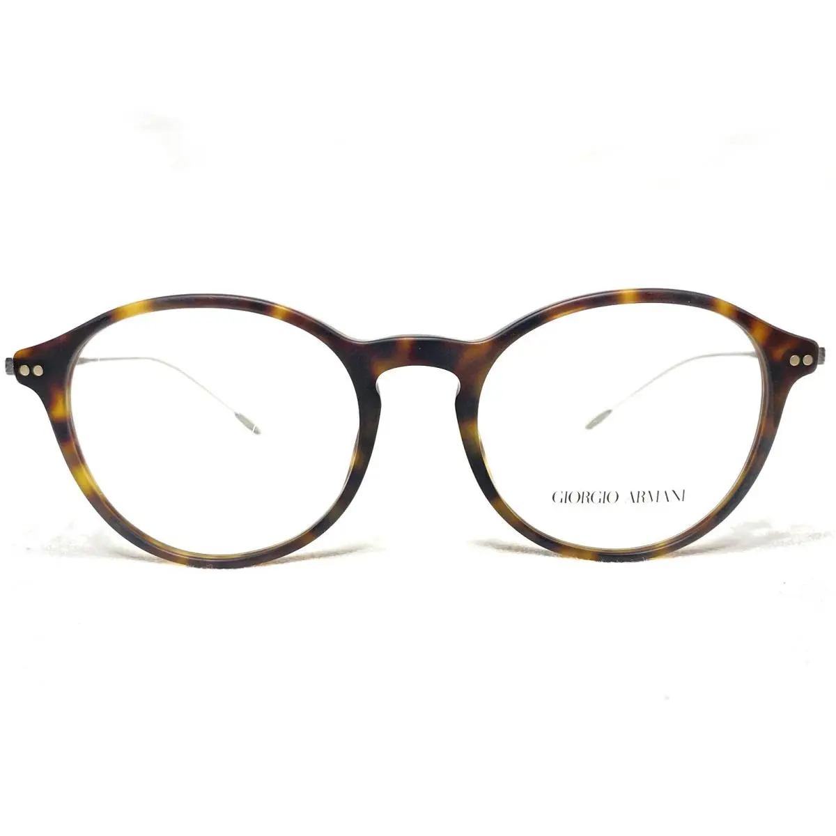 Giorgio Armani AR7152 5089 Mens Matte Havana Round Eyeglasses Frames 51/19