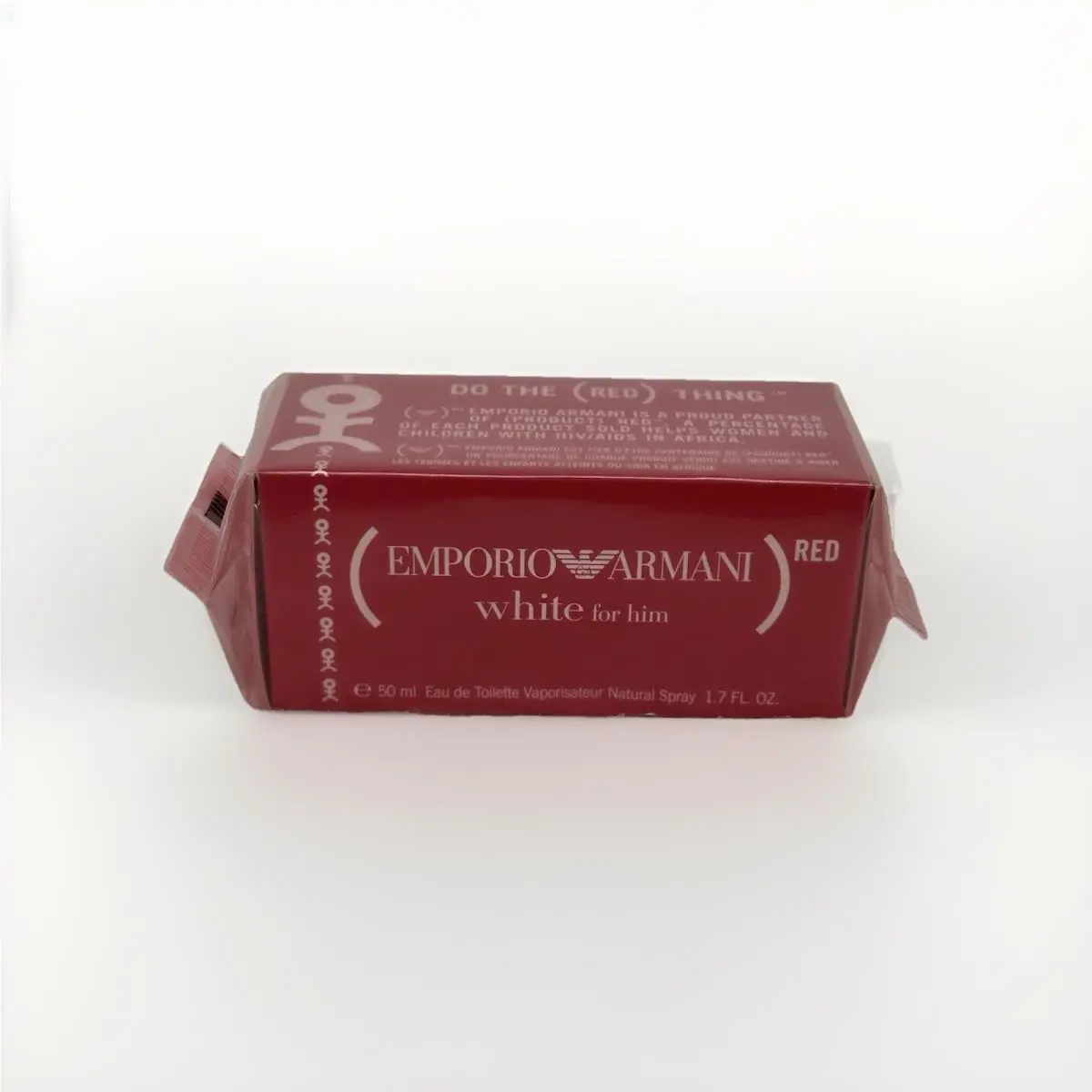 Giorgio Armani Emporio Armani White For Him Red Edt 1.7 oz 50mL