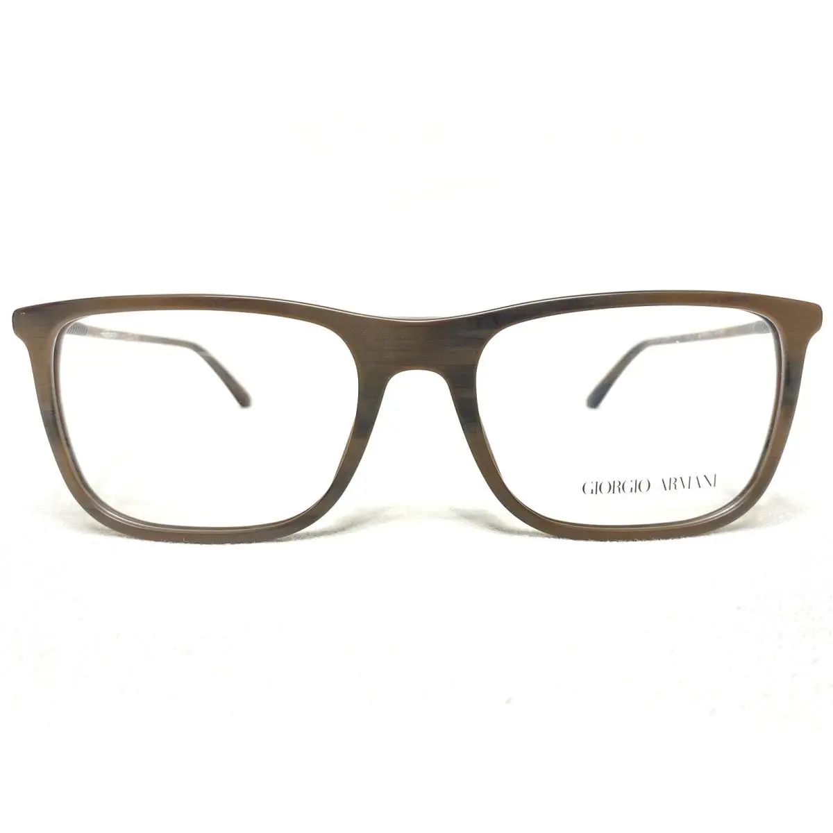 Giorgio Armani AR7101 5495 Mens Brown Rectangle Eyeglasses Frames 54/18 145
