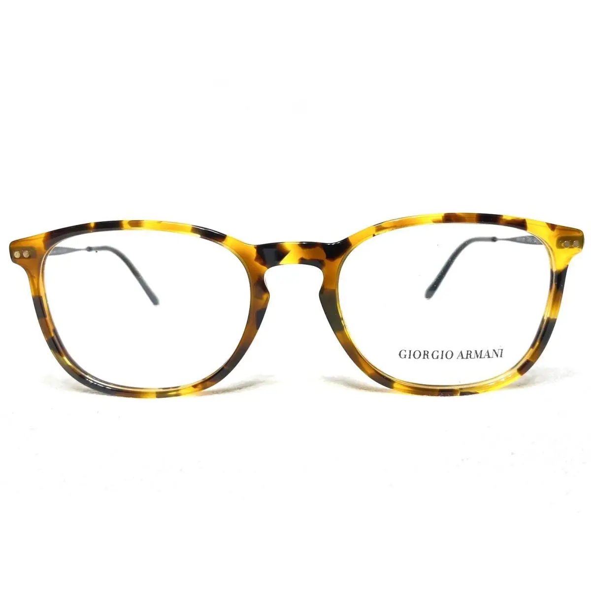 Giorgio Armani AR7190 5482 Mens Red Havana Square Eyeglasses Frames 53/20