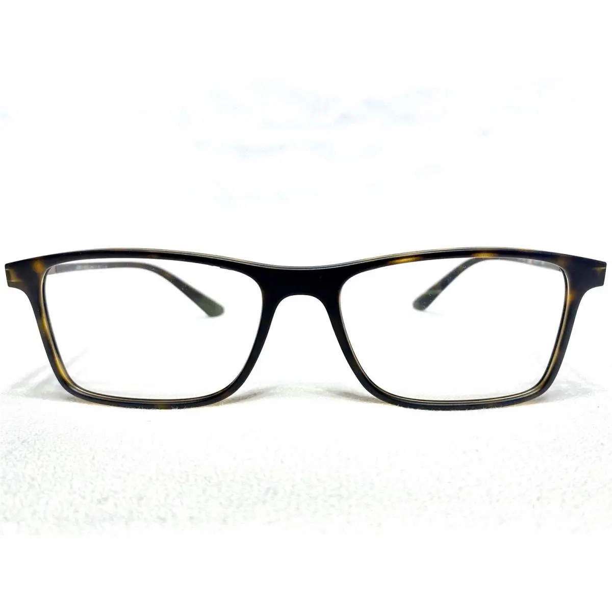 Giorgio Armani AR7143 5089 Mens Havana Rectangle Eyeglasses Frames 55/17 145