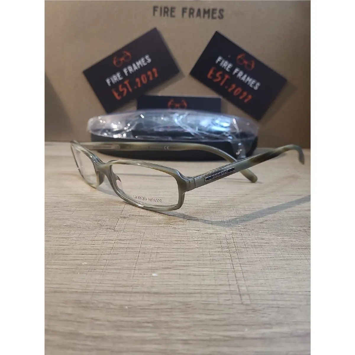 Giorgio Armani GA301 145 Eyeglasses Frames 52-16-140 Italy Rare Find