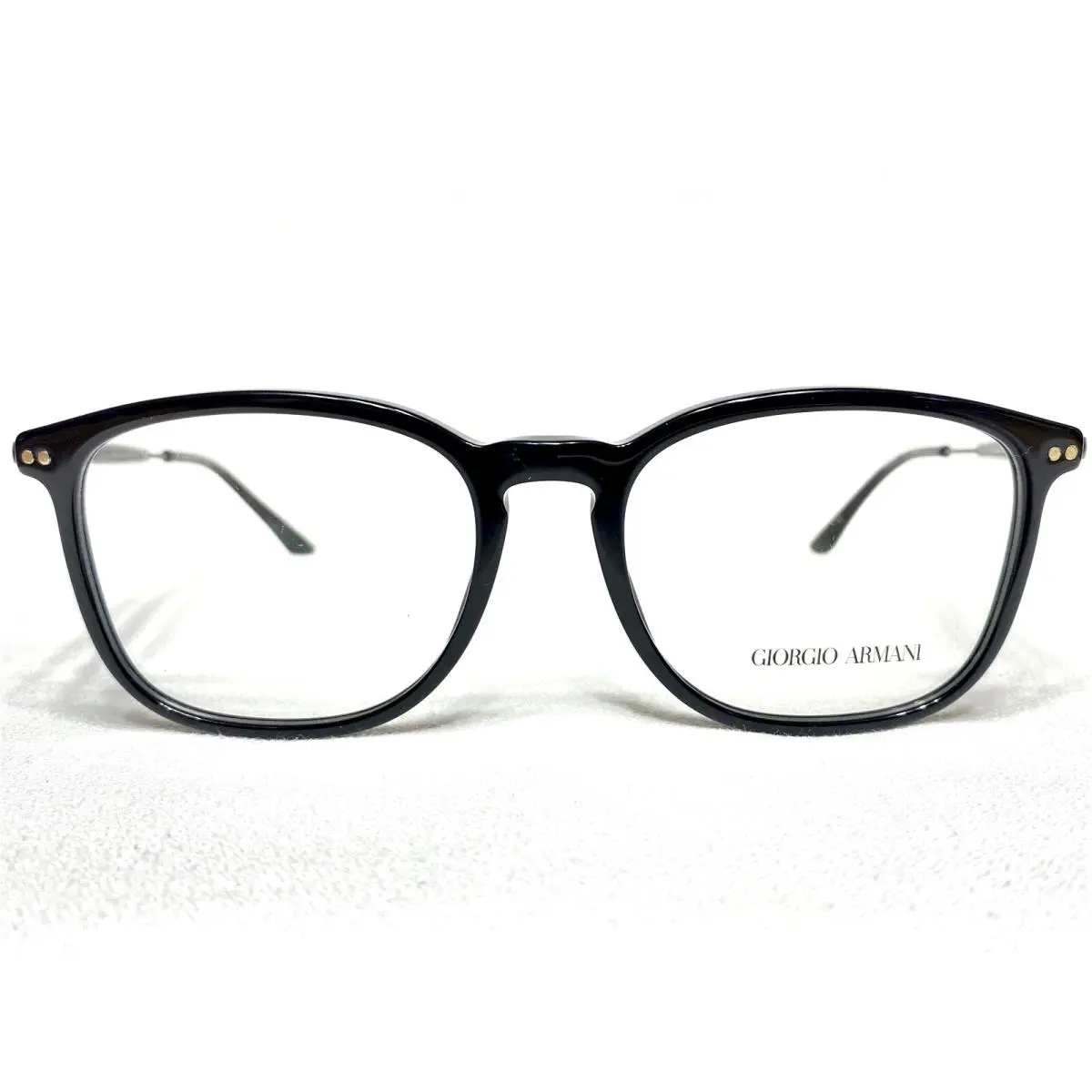 Giorgio Armani AR8098V 5017 Mens Black Square Eyeglasses Frames 54/18 145