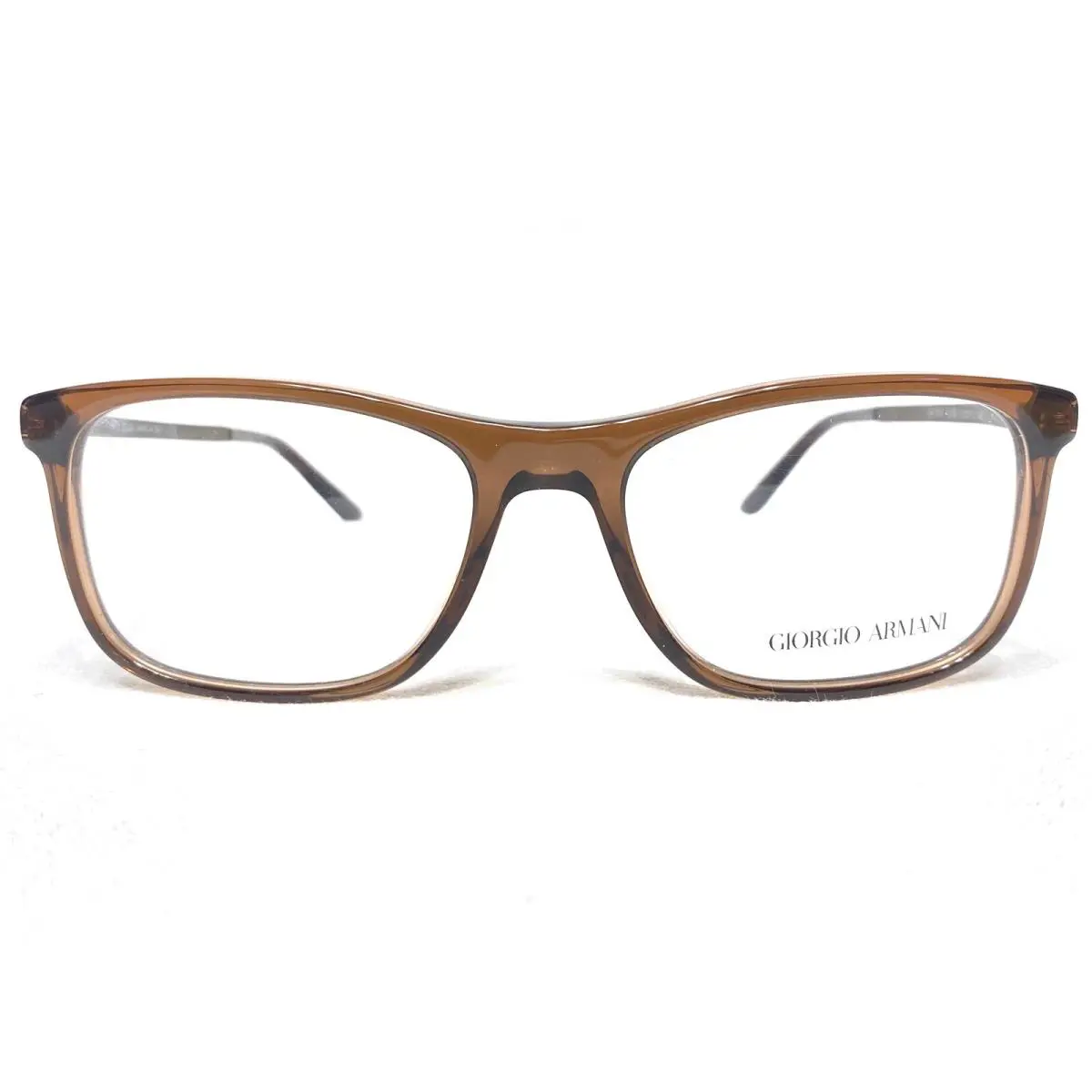 Giorgio Armani AR7087 5438 Mens Brown Rectangle Eyeglasses Frames 52/17 145
