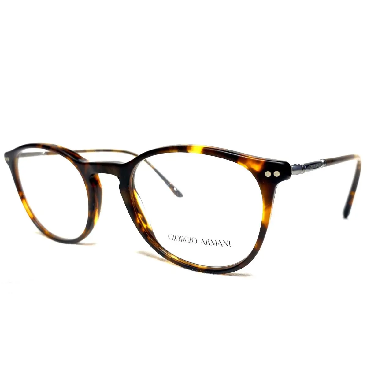 Giorgio Armani AR7125 5011 Men`s Matte Havana Round Eyeglasses Frames 50/20