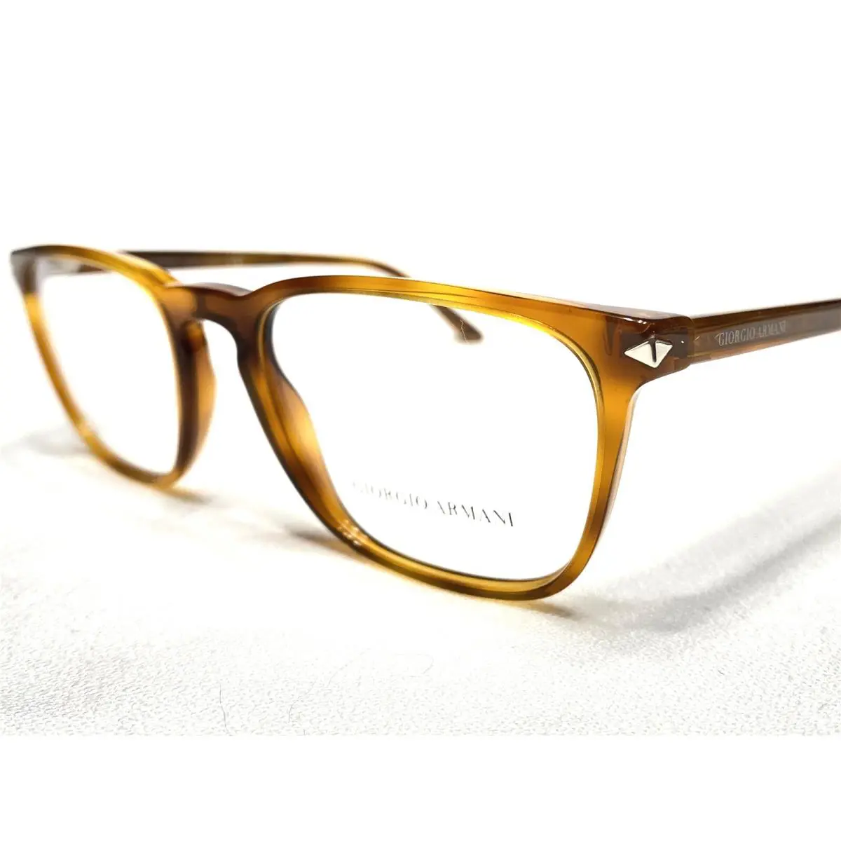 Giorgio Armani AR7193 5848 Mens Tortoise Square Eyeglasses Frames 53/19 145