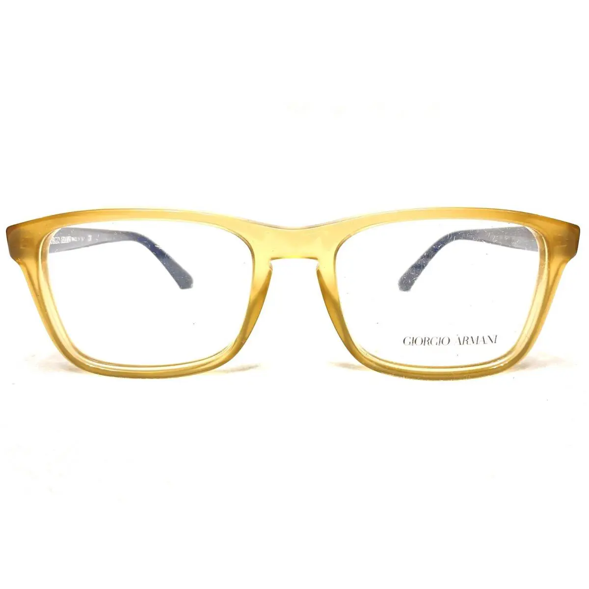 Giorgio Armani AR7158 5028 Mens Beige Rectangle Eyeglasses Frames 52/19 145