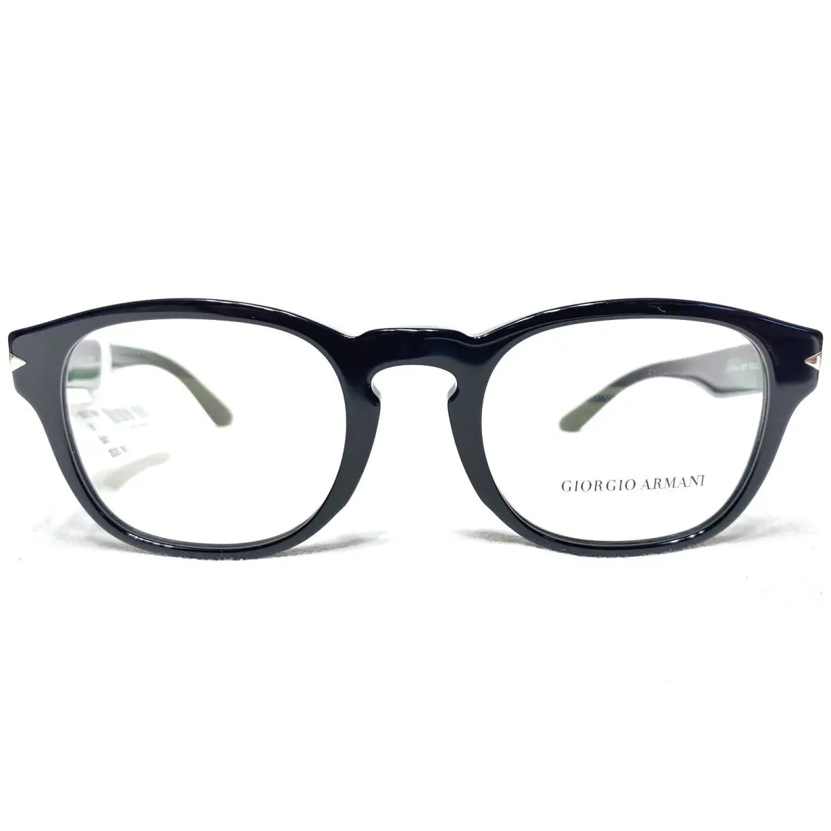 Giorgio Armani AR7194 5001 Mens Black Square Modern Eyeglasses Frames 51/22