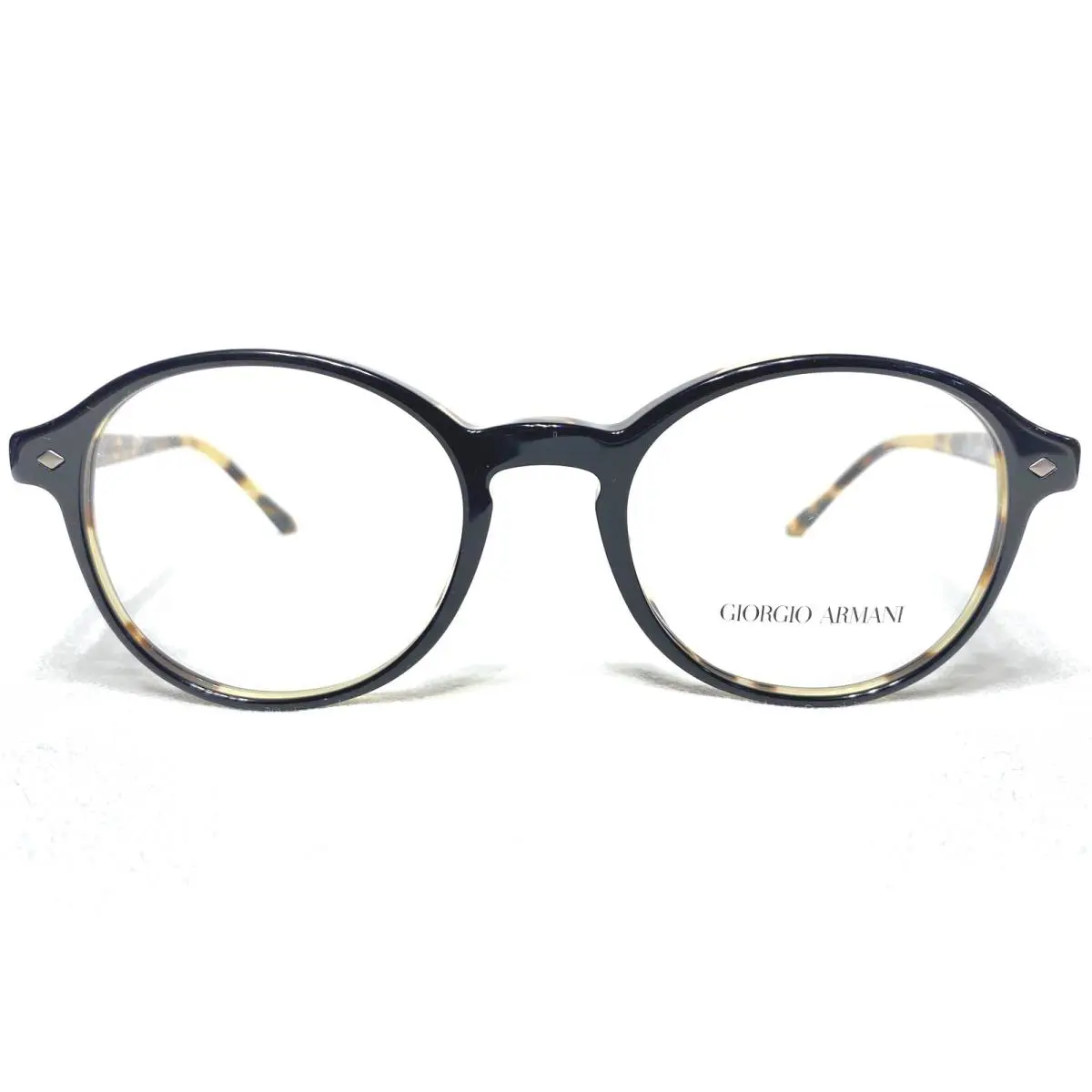 Giorgio Armani AR7004 5622 Mens Black/havana Round Eyeglasses Frames 49/19