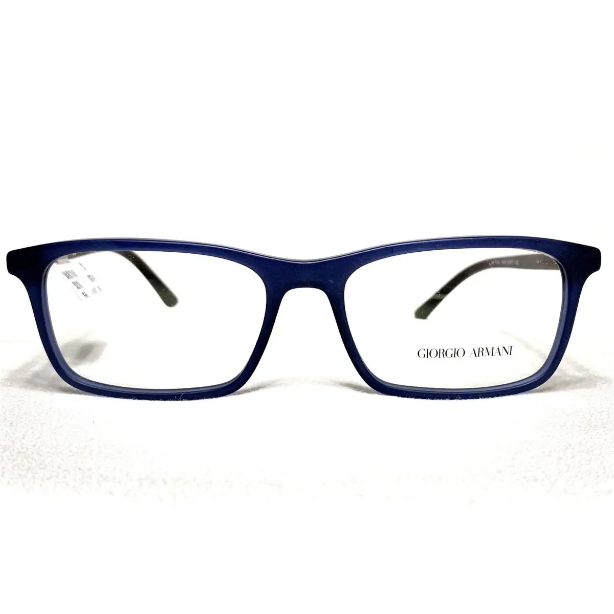 Giorgio Armani AR7145 5219 Mens Matte Blue Rectangle Eyeglasses Frames 55/17
