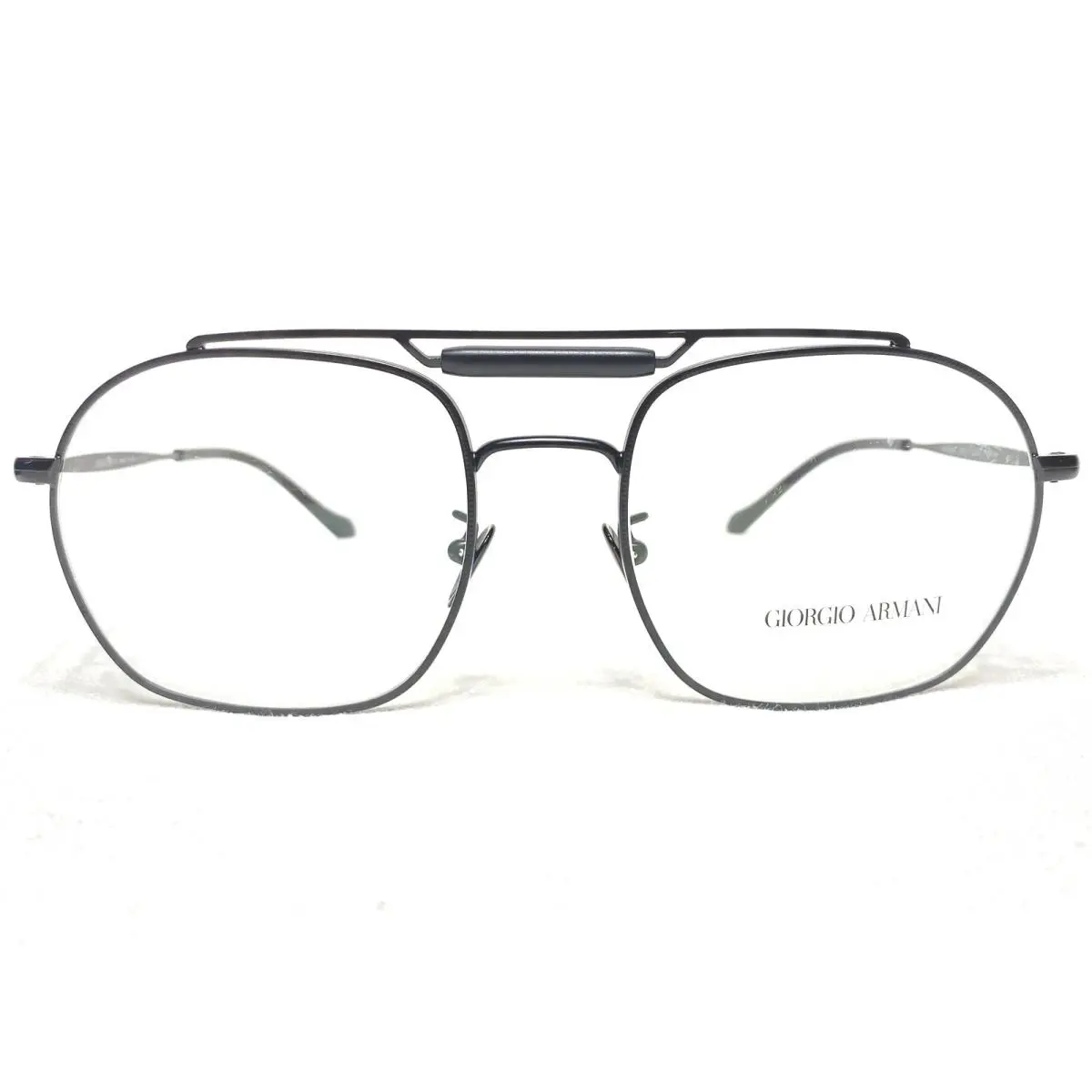 Giorgio Armani AR5084 3001 Mens Matte Black Aviator Eyeglasses Frames 53/19