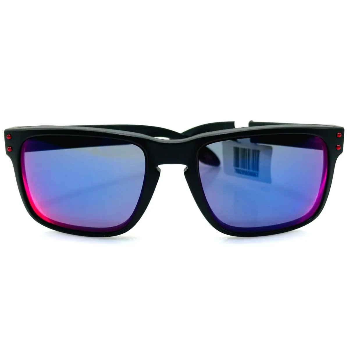 Oakley Holbrook Mt Black/red Iridium Lenses Black Men`s Sunglass 8/4
