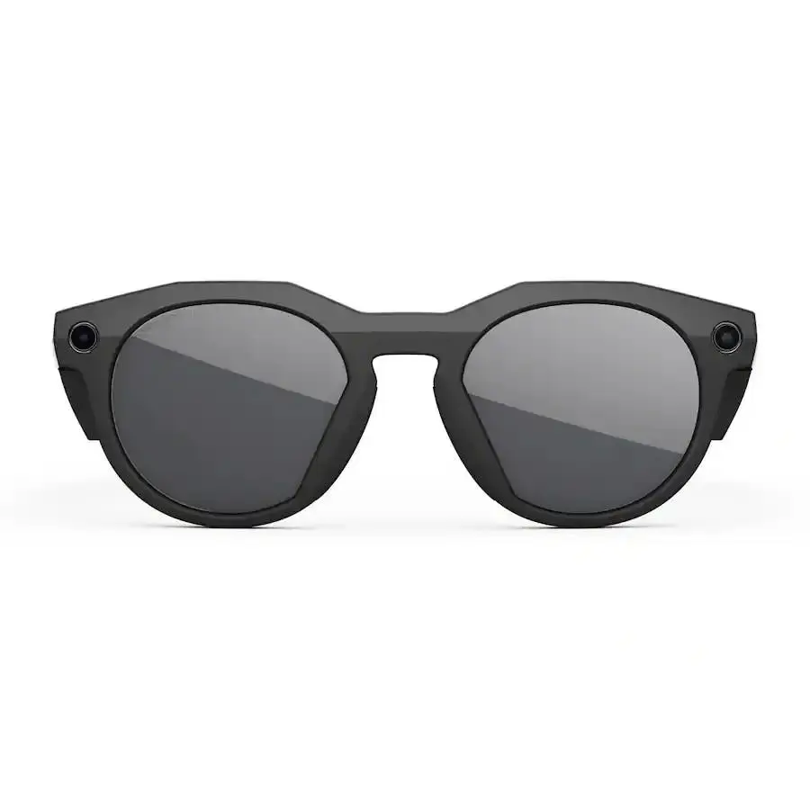 Meta Hstn Smart Glasses Black Clear Amethyst Transitions Audio Camera by Oakley