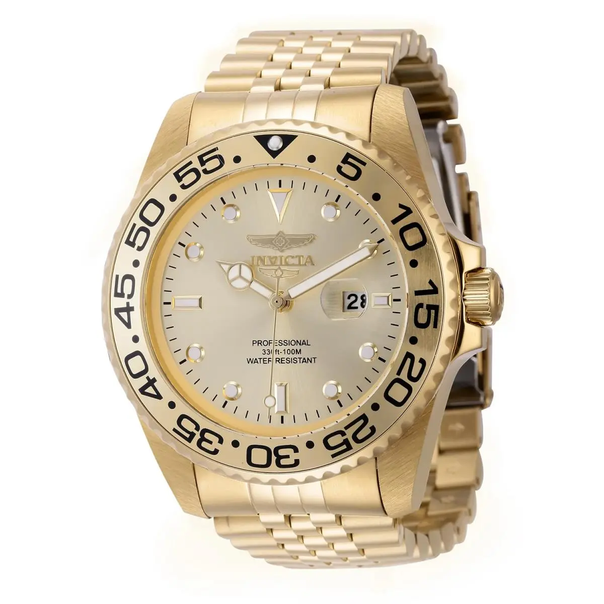 Invicta 44520 Water-resistant Stainless Steel Watch Bezels 12mm