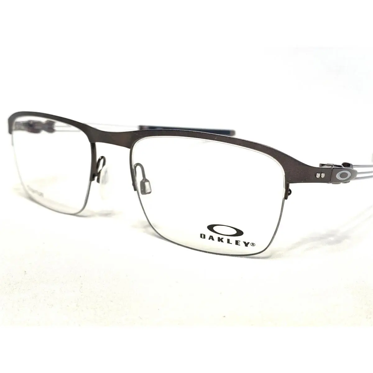 Oakley Truss Rod 0.5 OX5123-0252 Men`s Pewter Eyeglasses Frames 52/18 143