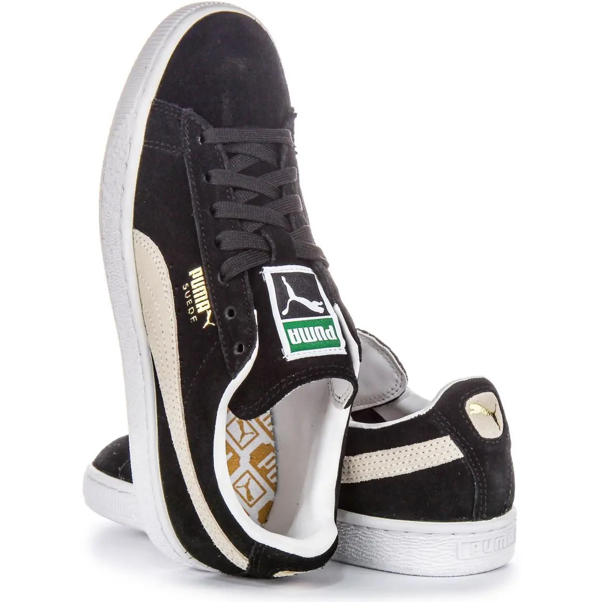 Puma shoes - BLACK WHITE 2