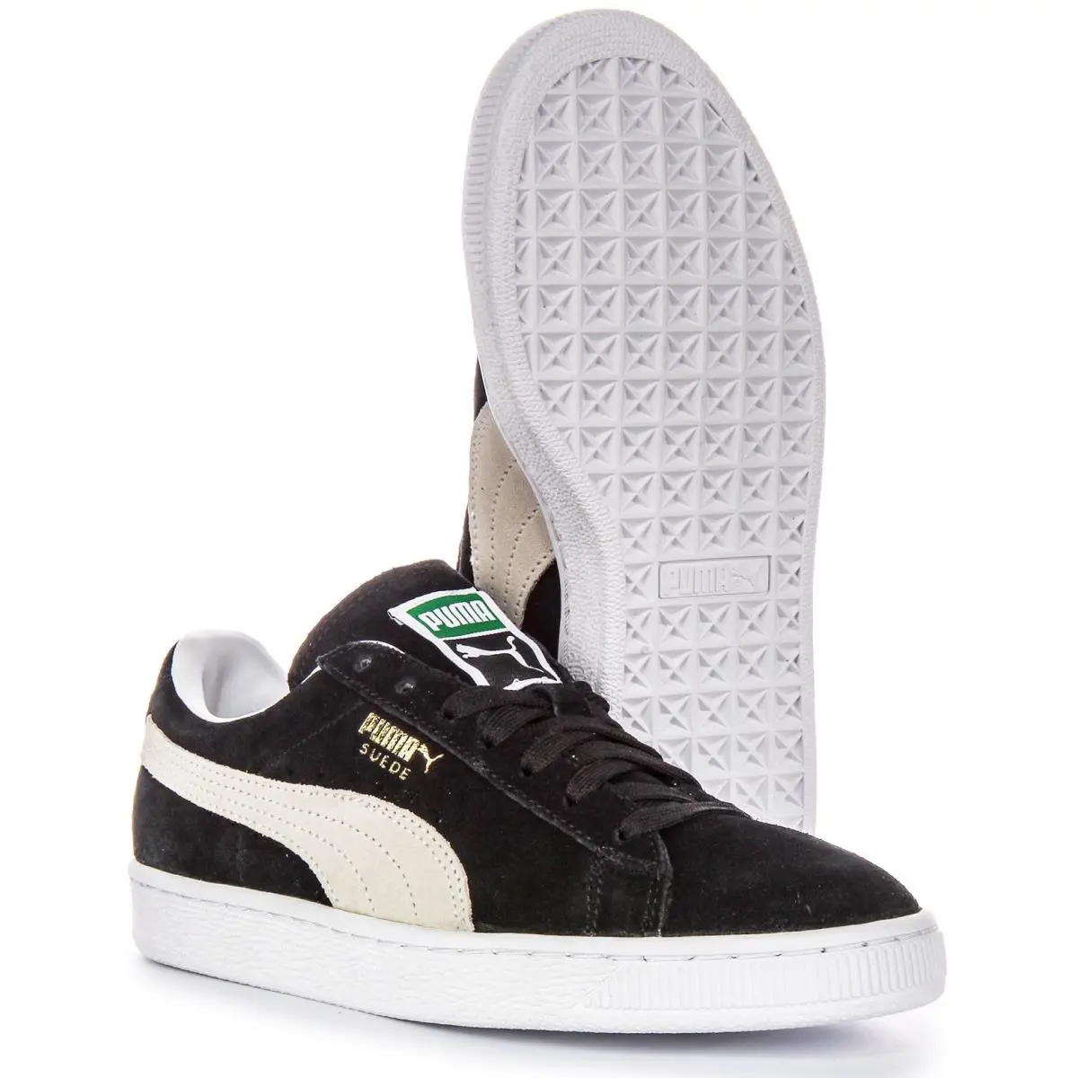 Puma shoes - BLACK WHITE 3