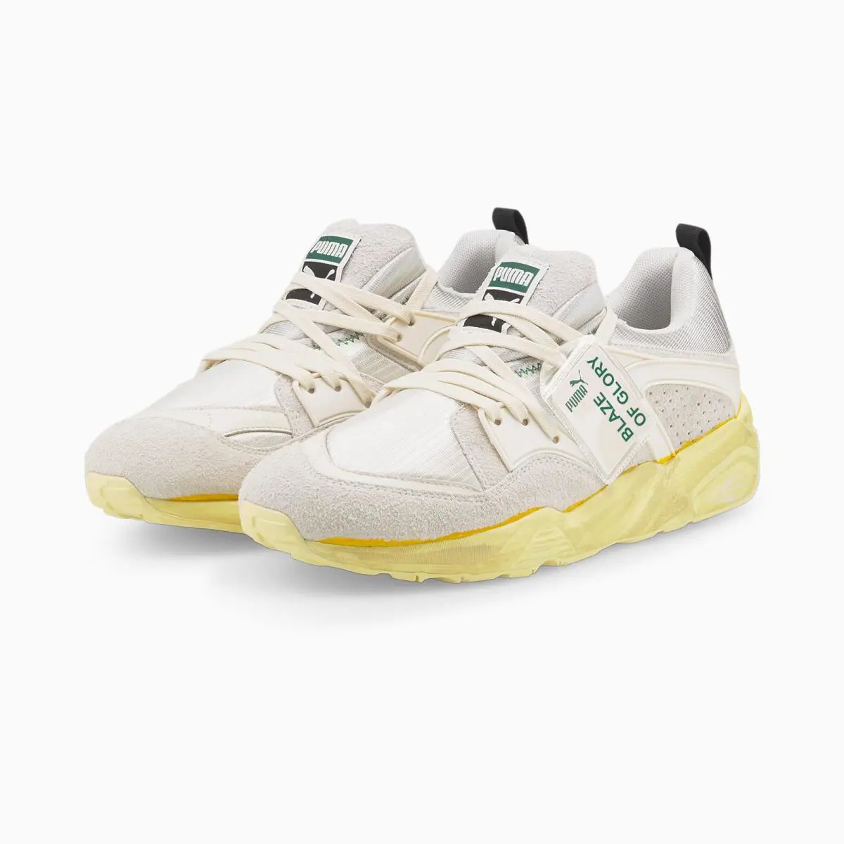 Puma shoes - Whisper White/Team Gold 0