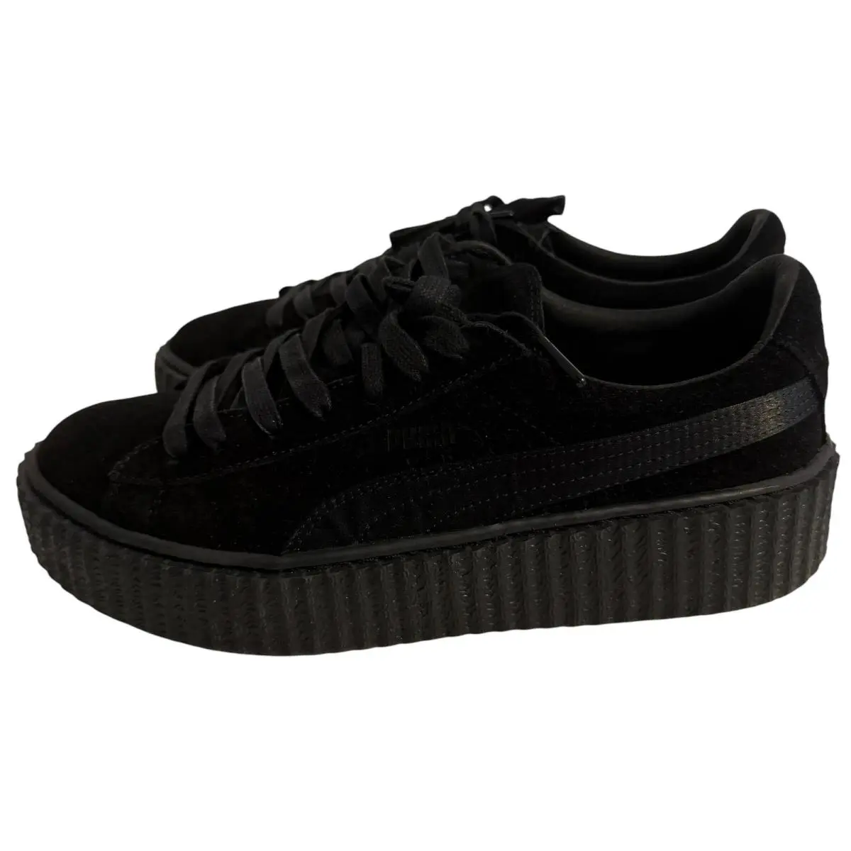 Puma shoes - PUMA Suede Creepers Satin Rihanna - 362268 01 - Black 8