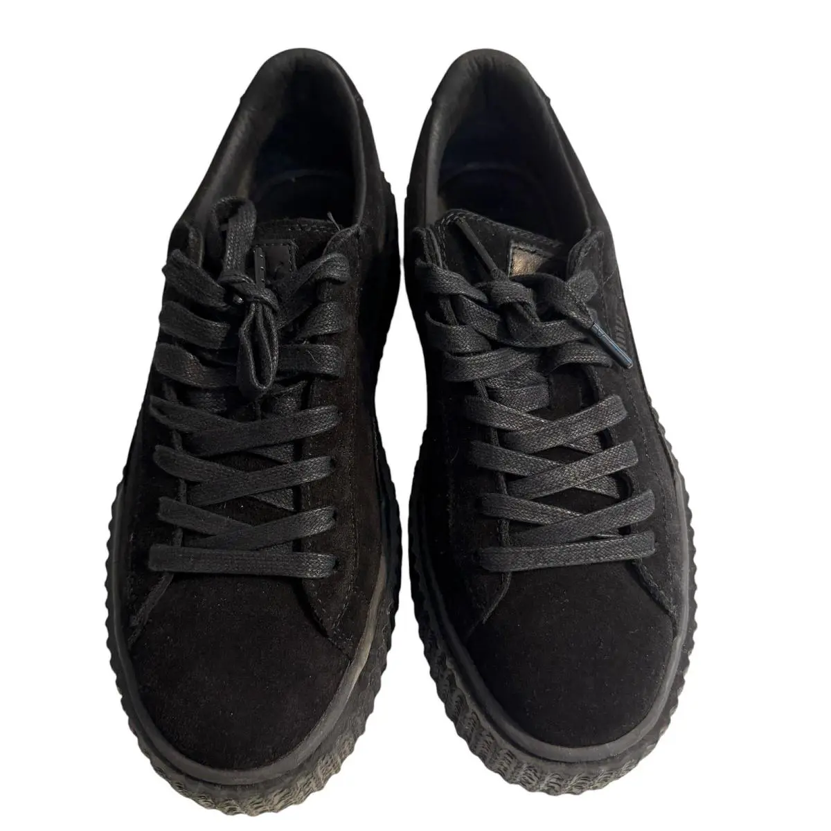 Puma shoes - PUMA Suede Creepers Satin Rihanna - 362268 01 - Black 1