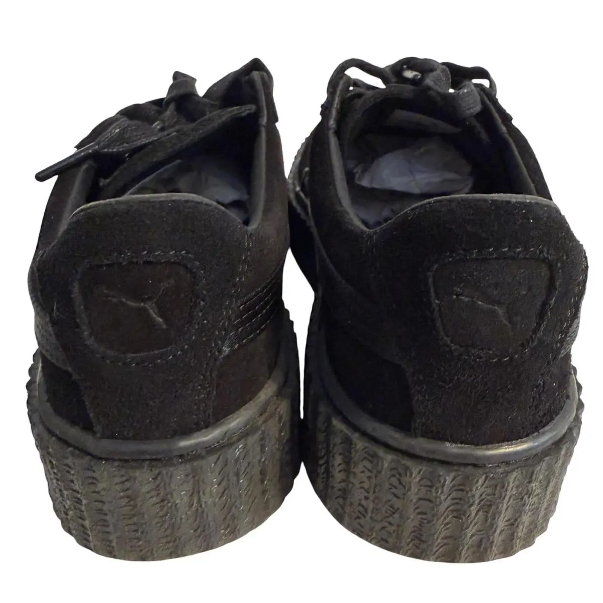 Puma shoes - PUMA Suede Creepers Satin Rihanna - 362268 01 - Black 7