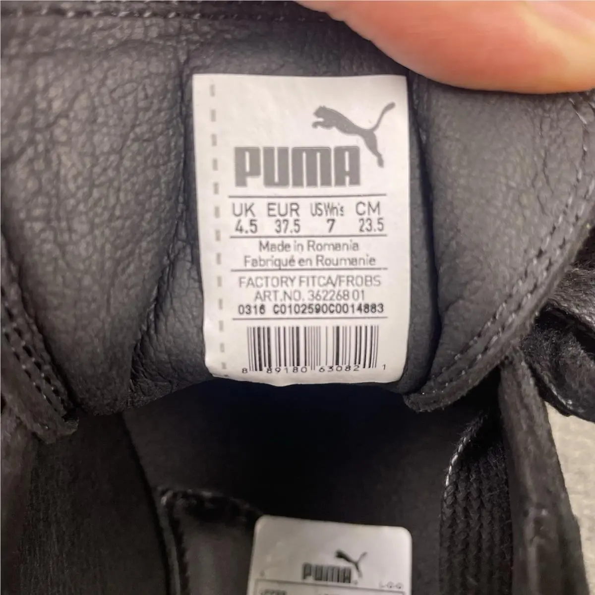Puma shoes - PUMA Fenty - Fenty - 362268-01 - Black 9