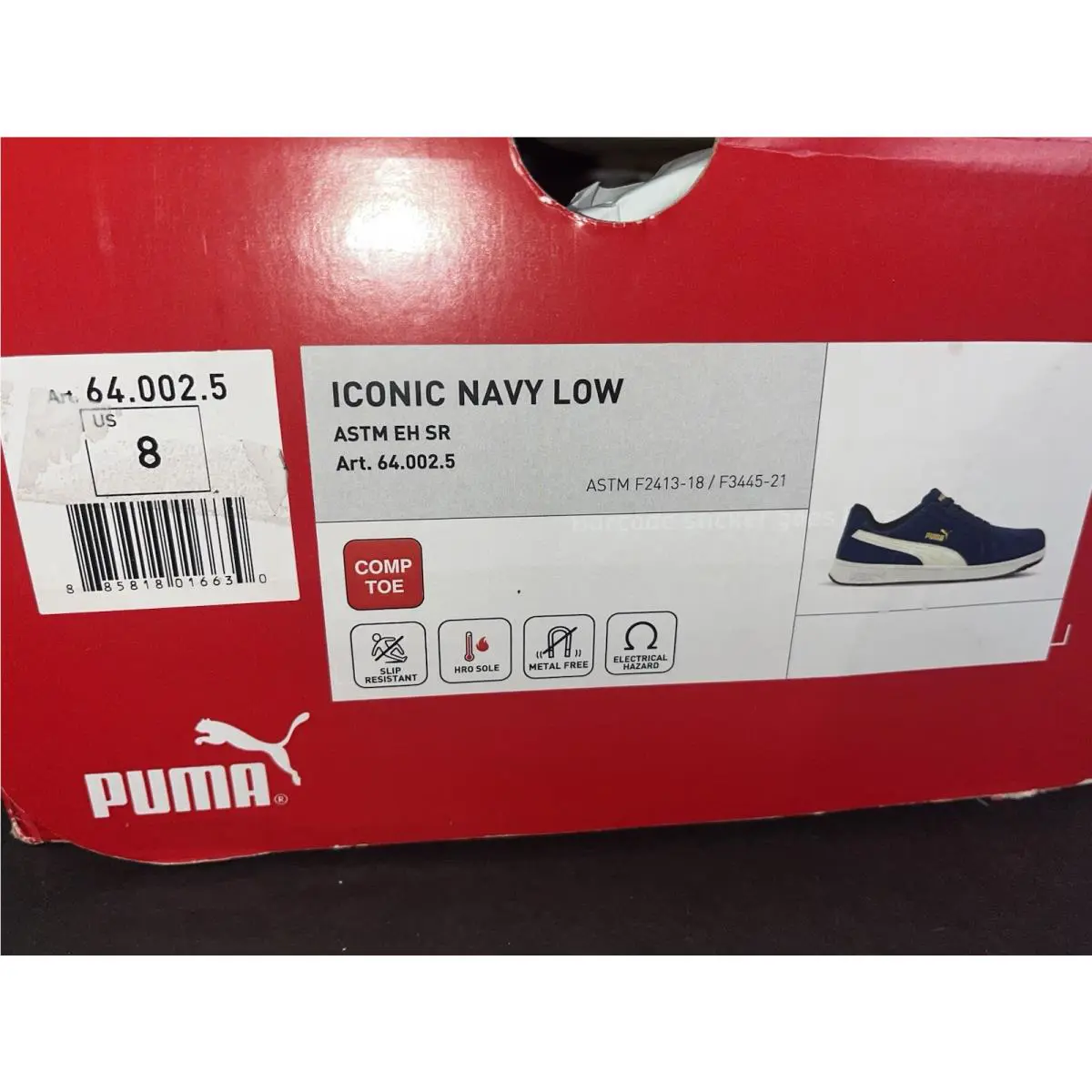 Puma shoes - PUMA Suede - Suede - Blue (UPC: 885818016630) 8