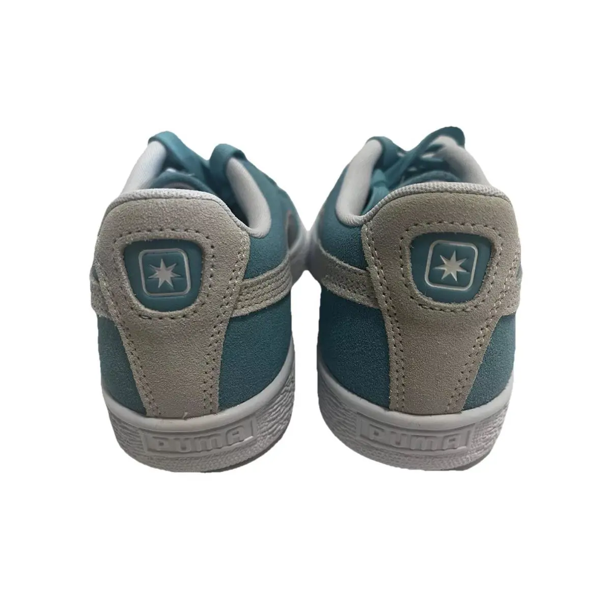 Puma shoes - PUMA Suede Classic XXI Maersk - Light Blue & White (UPC: 4065452158910) 8