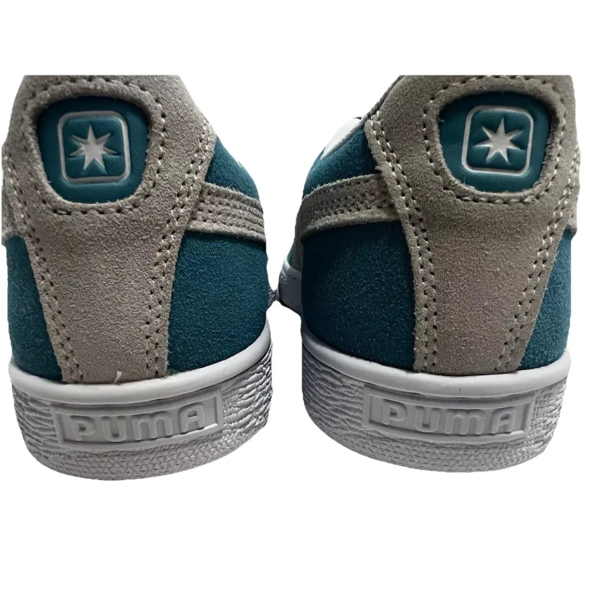 Puma shoes - PUMA Suede Classic XXI Maersk - Light Blue & White (UPC: 4065452158910) 9