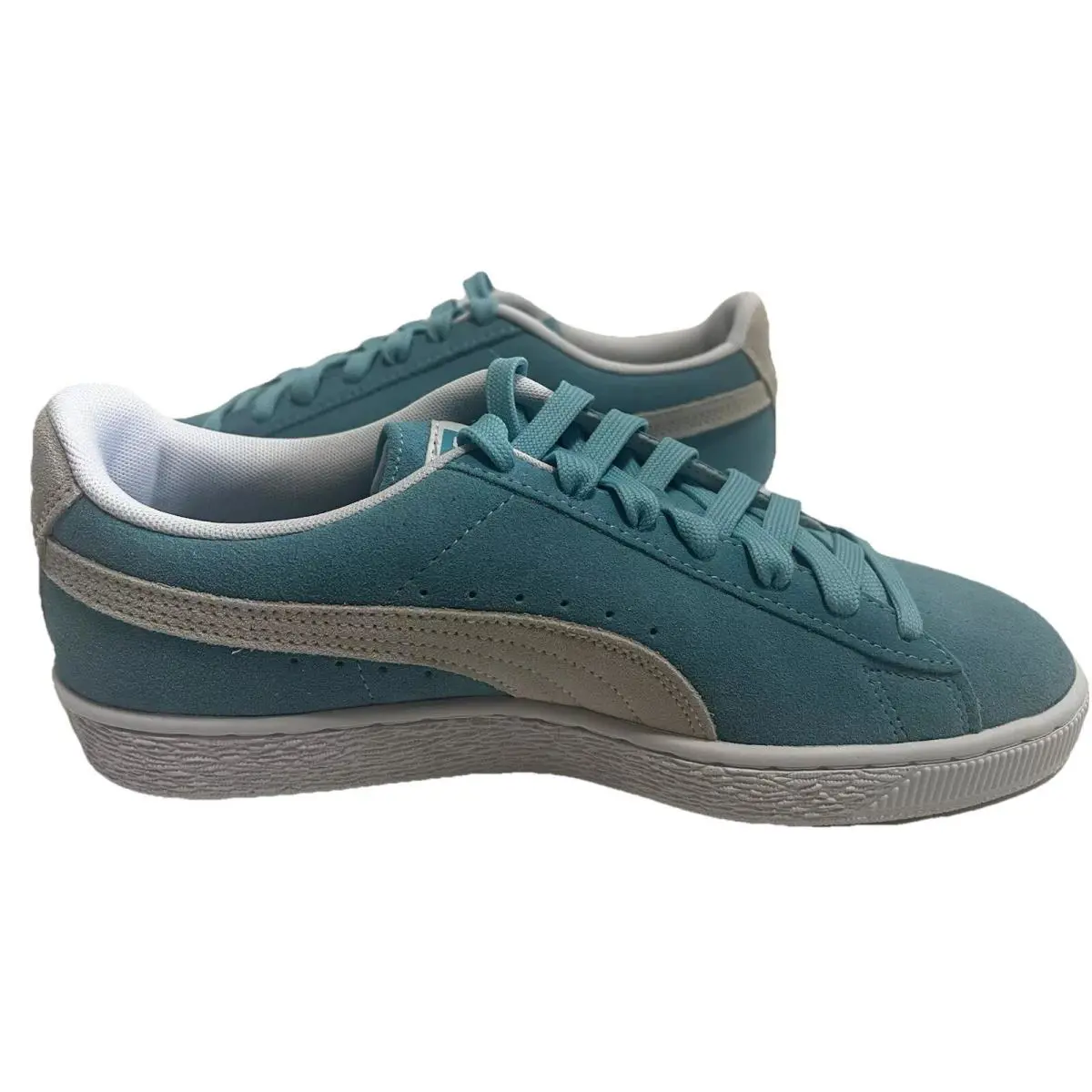 Puma shoes - PUMA Suede Classic XXI Maersk - Light Blue & White (UPC: 4065452158910) 6
