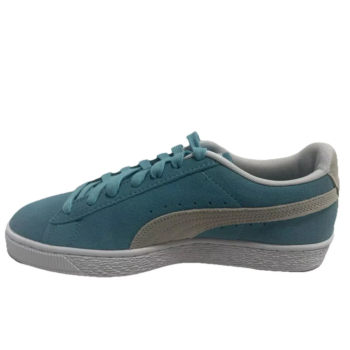 Puma shoes - PUMA Suede Classic XXI Maersk - Light Blue & White (UPC: 4065452158910) 7
