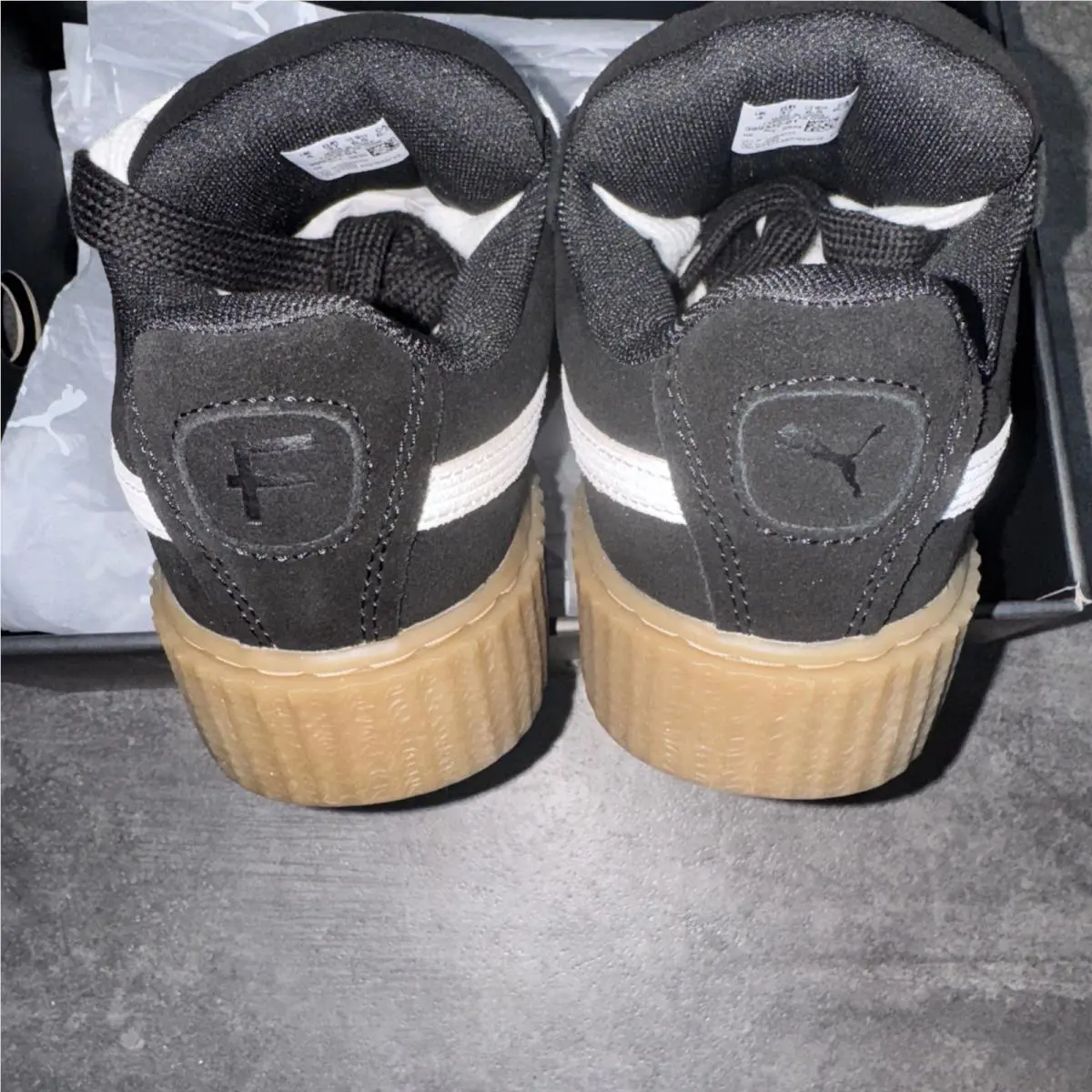 Puma shoes - PUMA Creeper - Creeper - 399332-01 - Black 2