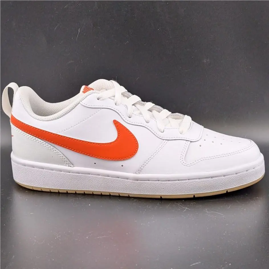 Nike shoes - Nike Court Borough Low 2 - BQ5448-114 - White / Orange 0