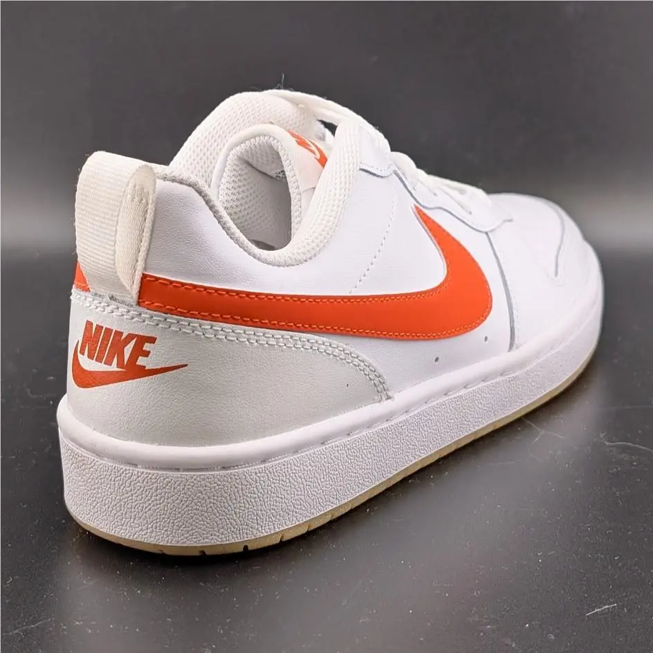 Nike shoes - Nike Court Borough Low 2 - BQ5448-114 - White / Orange 1