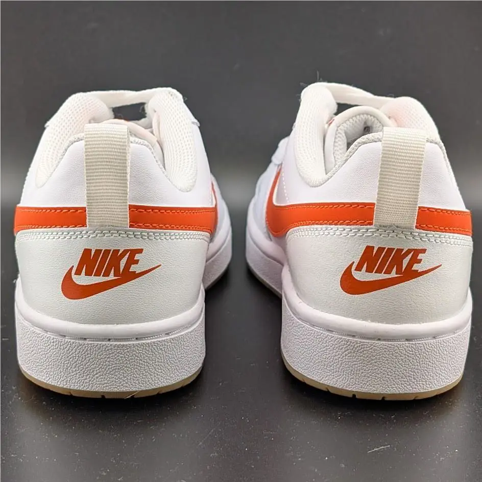 Nike shoes - Nike Court Borough Low 2 - BQ5448-114 - White / Orange 2