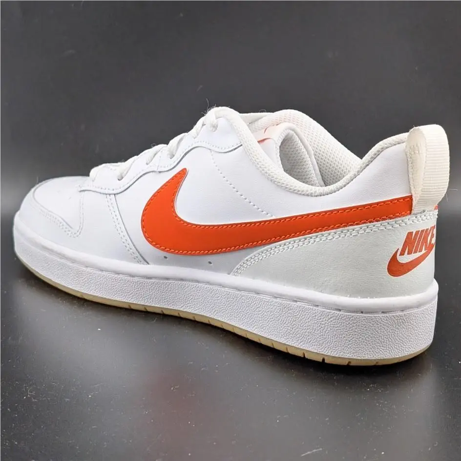 Nike shoes - Nike Court Borough Low 2 - BQ5448-114 - White / Orange 3