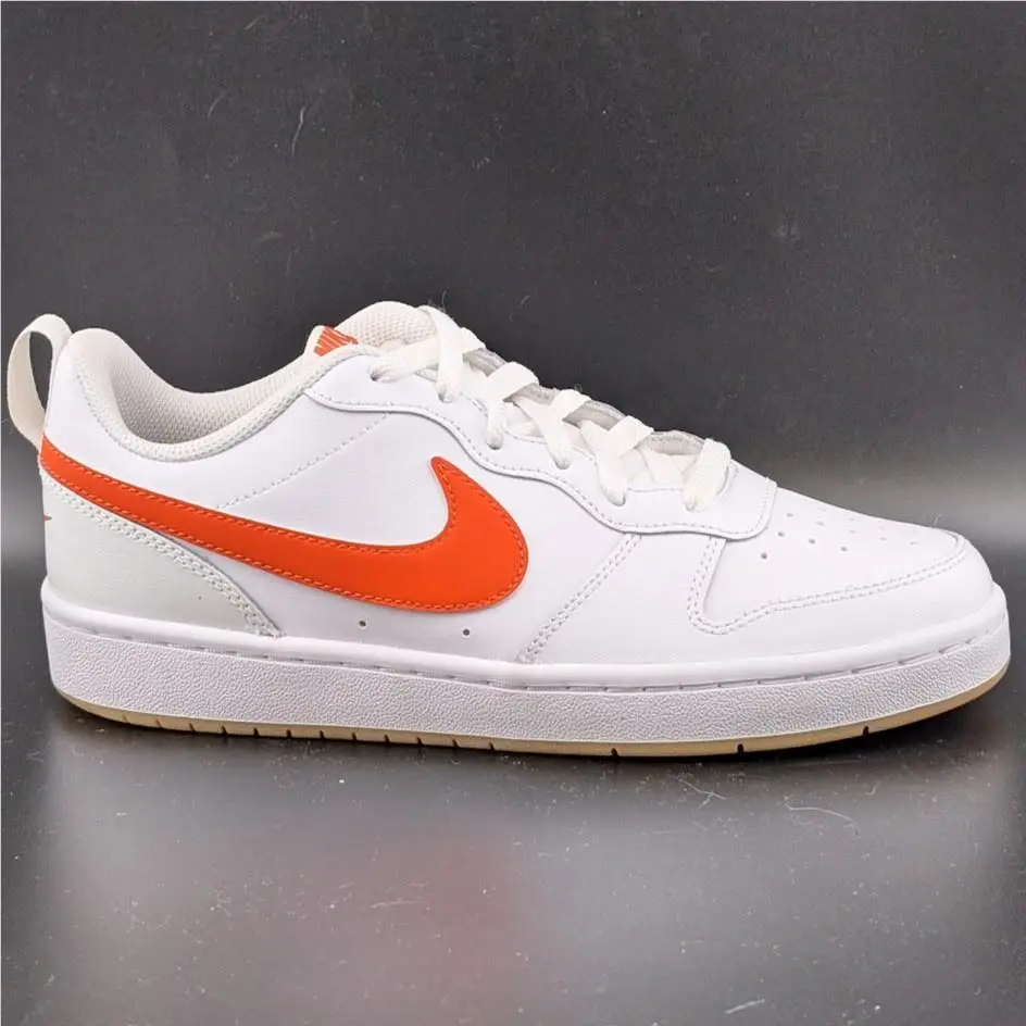 Nike shoes - Nike Court Borough Low 2 - BQ5448-114 - White / Orange 11