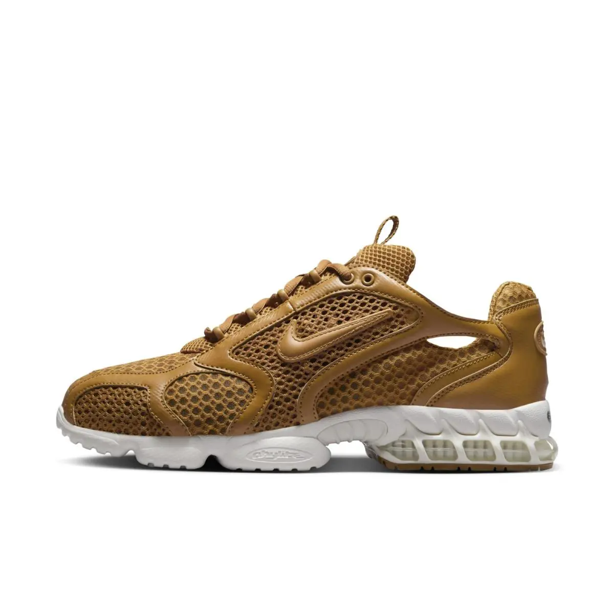 Nike Mens Air Zoom Spiridon Cage 2 Running Shoes Box NO Lid HQ3552 799 - WHEAT/WHEAT SAIL