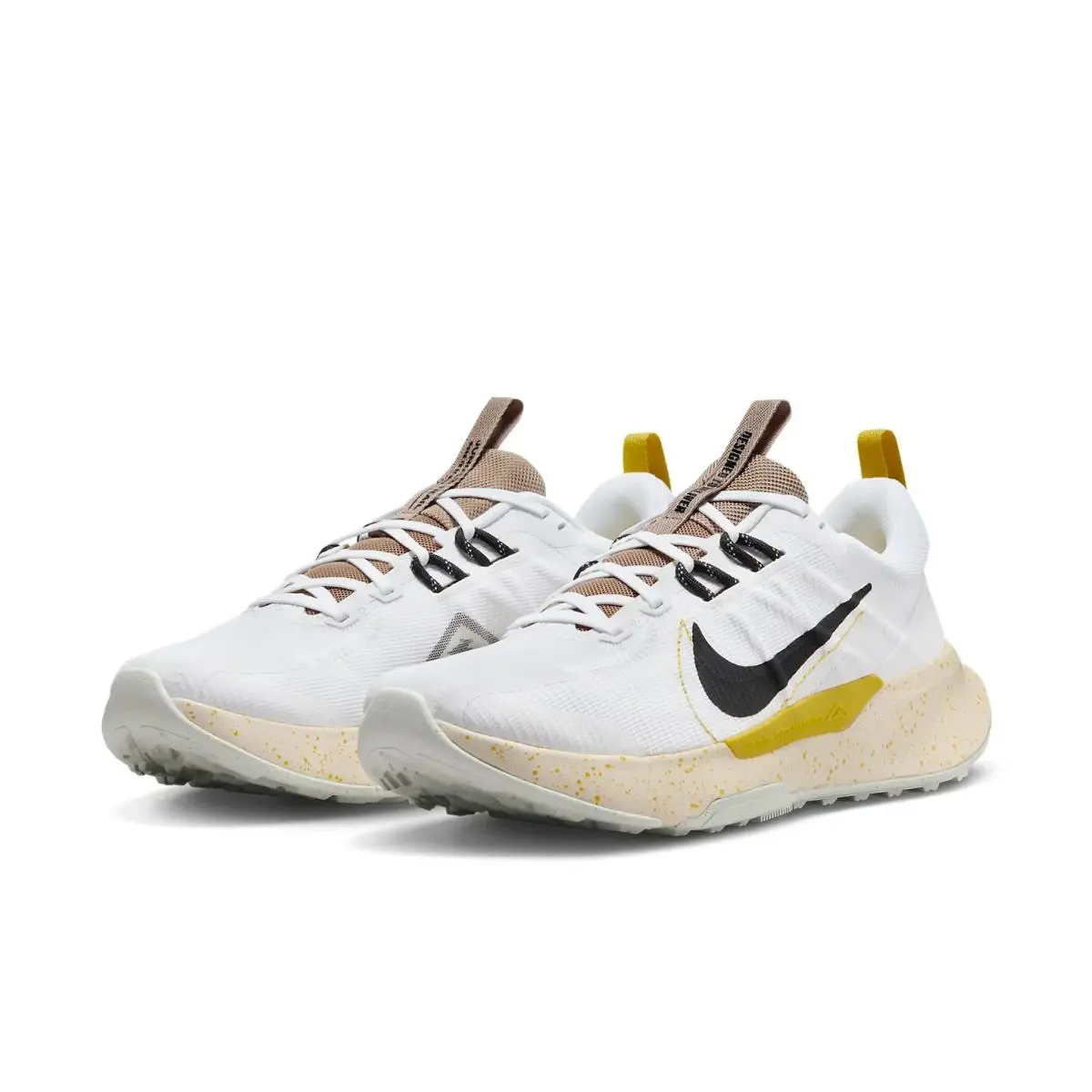 Nike shoes - Nike Juniper Trail 2 - Juniper Trail - DM0822-101 - White/Black/Vivid Sulfur-Khaki 0