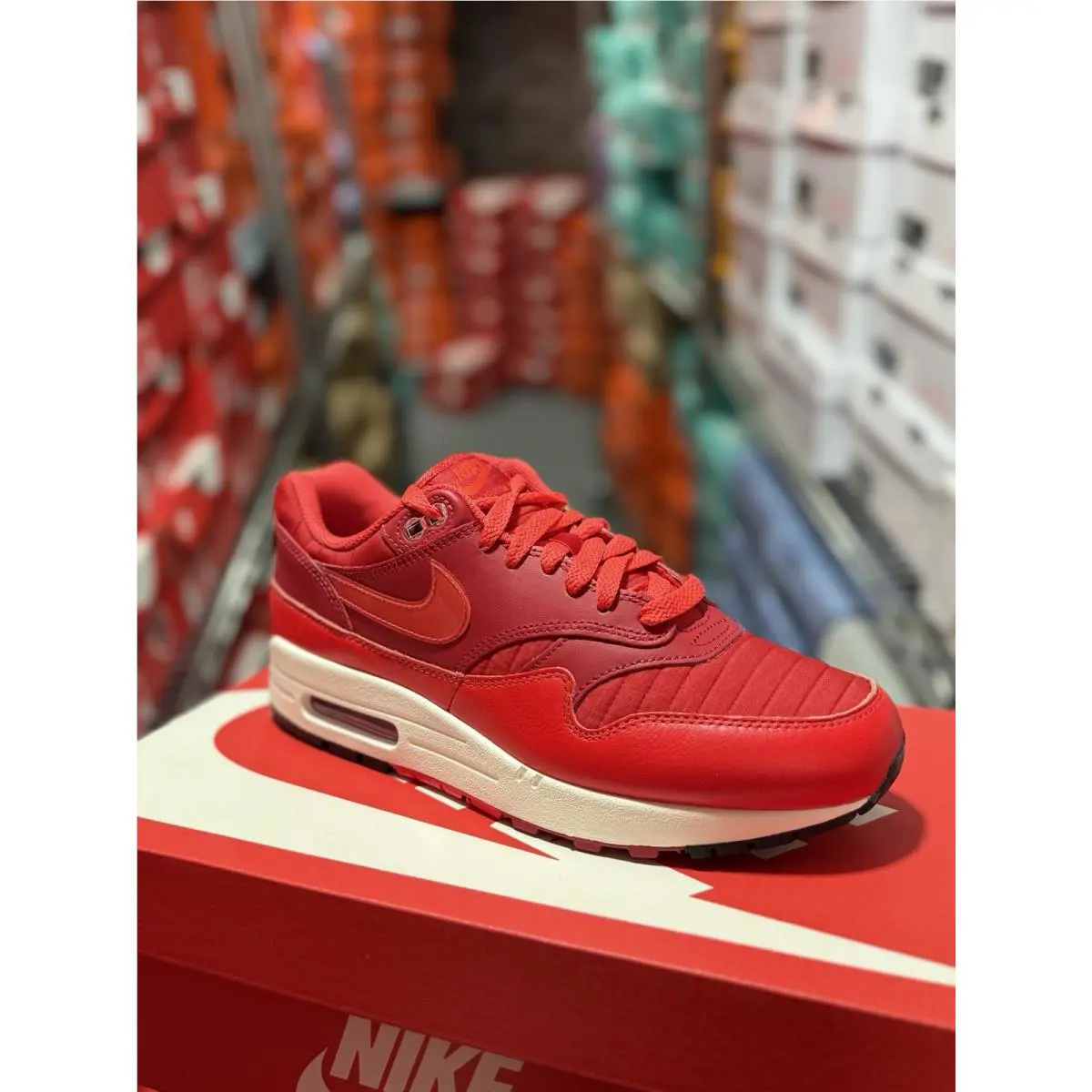 Nike shoes - Nike Air Max 1 - Air Max - HQ3607-687 - Red 3