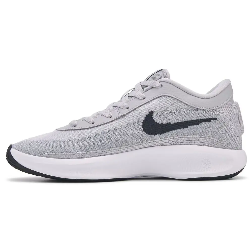 Nike G.t. Hustle Academy TB Flyknit Basketball Comfort Sneaker Men`s FV1300-001 - Wolf Grey/Black-White