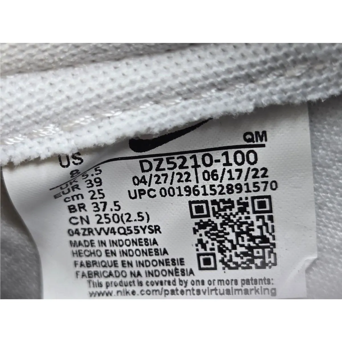 Nike shoes - Nike Blazer - Blazer - DZ5210-100 - White 5