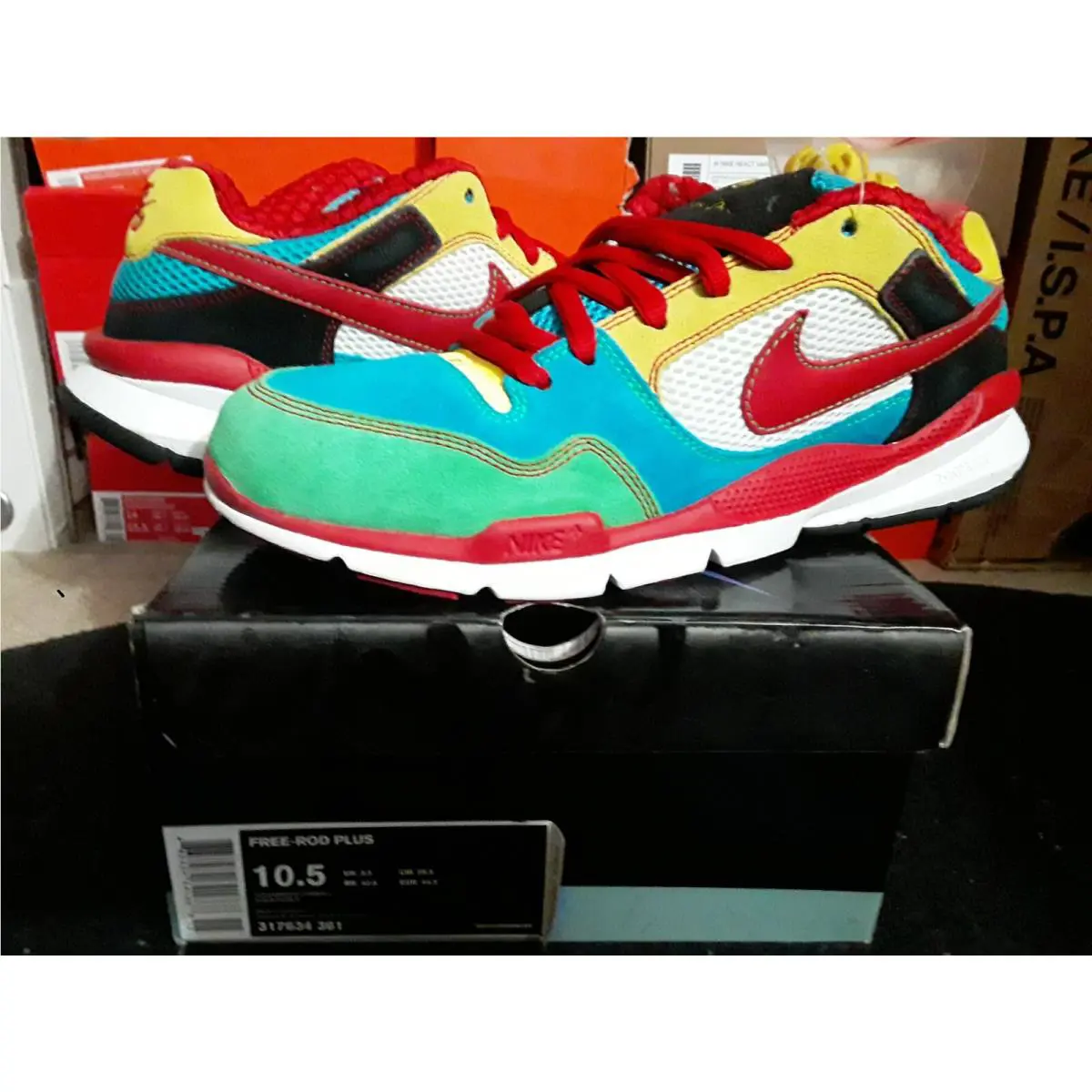Nike shoes - Free Rod Plus - Free Rod Plus - 317634-361 - Multicolor 0