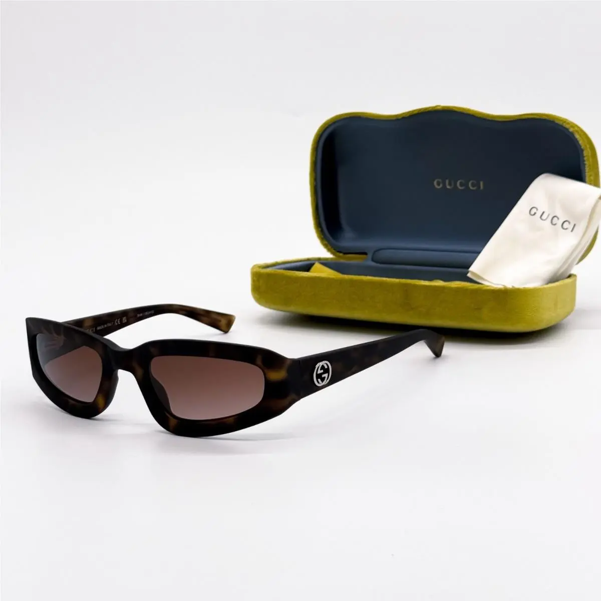 Gucci GG1787S 002 Women Havana Brown Sunglasses Gucci