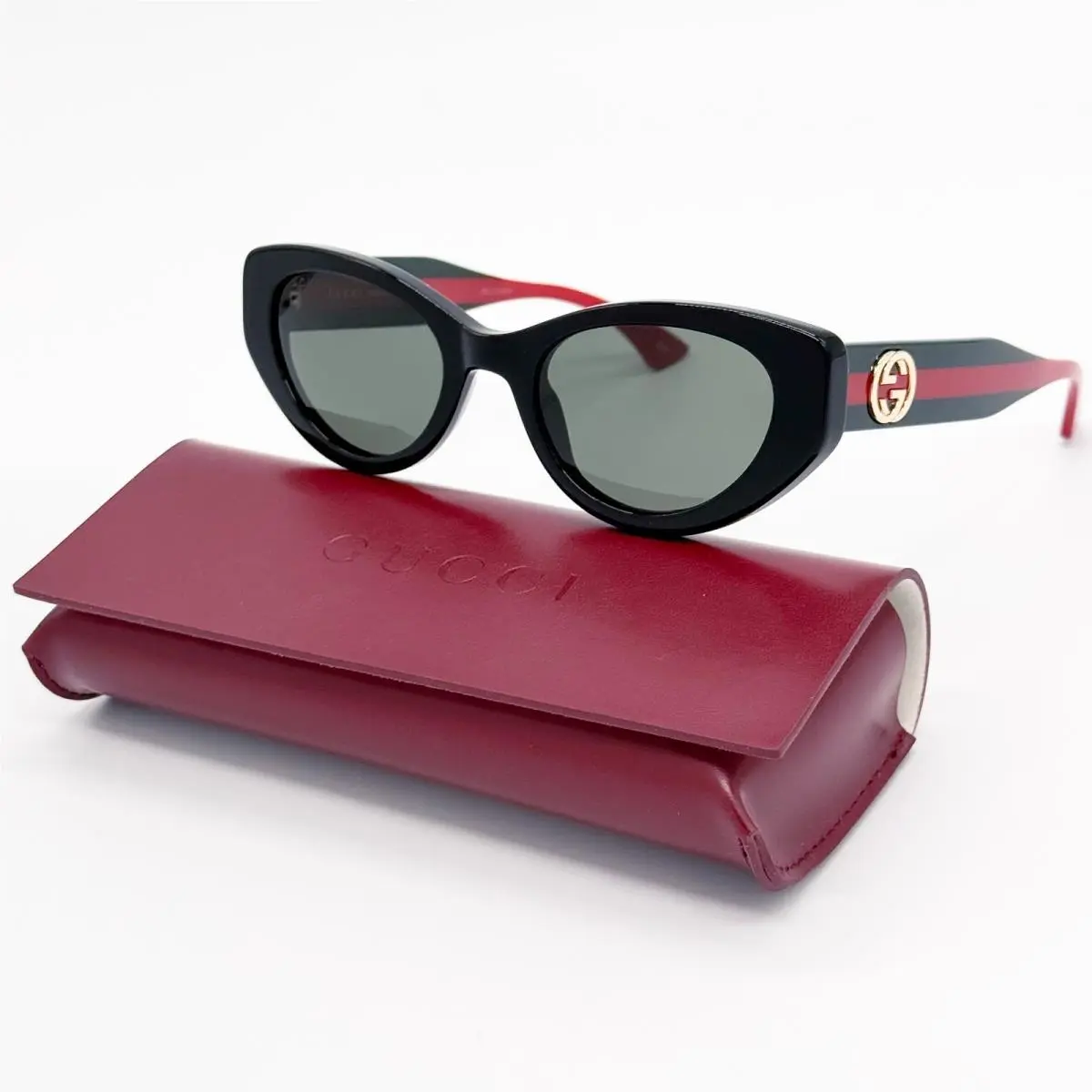 Gucci GG1862S 001 Cat Eye Black Women Sunglasses Gucci