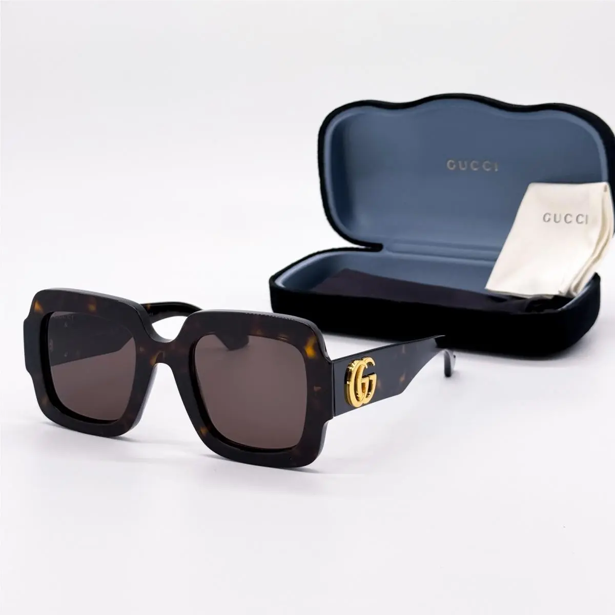 Gucci GG1547S 002 Havana Women Sunglasses Gucci