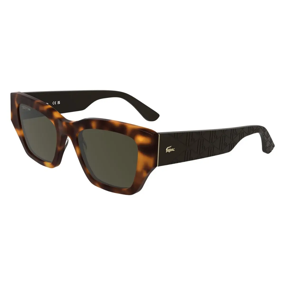 Lacoste L6053S Havana 214 Sunglasses - Frame: Multicolor